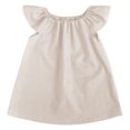 thumbnail image 1 of XIMIN Kids Toddler Baby Girls Spring Summer Solid Color Cotton Ruffle Dress Sleeveless Princess Dress Cotton Line Casual A-Line Dress Clothes Baby Girl Dresses, 1 of 3