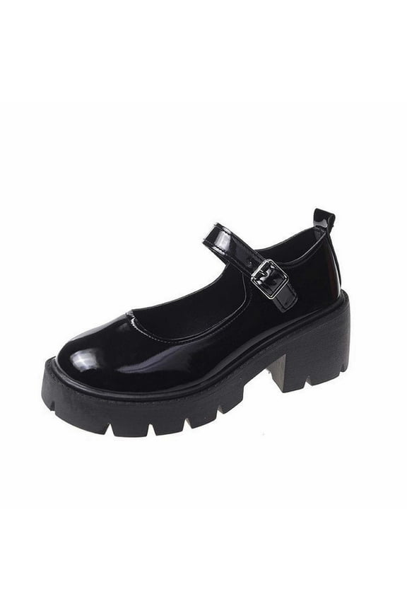 Ladies Flat Sole Sandals Women's Shoes Thick Sole Shoes Bow Pearl Decoration Gothic Sweet Looking Platform Shoes Leather Decoration