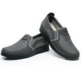 thumbnail image 1 of XIMIN Loafer for Men Mesh Walking Soft Slip-on Men's Work Non Slip Stylish Casual Lightweight Business Shoes Loafers-Work Drving Tennis Shoes (10.5, Grey), 1 of 4