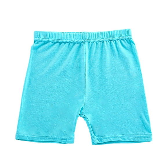XIMIN Medium Youth Shorts Boys Cotton Girls' Shorts Kids' Candy Color Anti Slip Shorts Girls' Pants Baby Multicolor Rainbow Medium and Large Children's Shorts