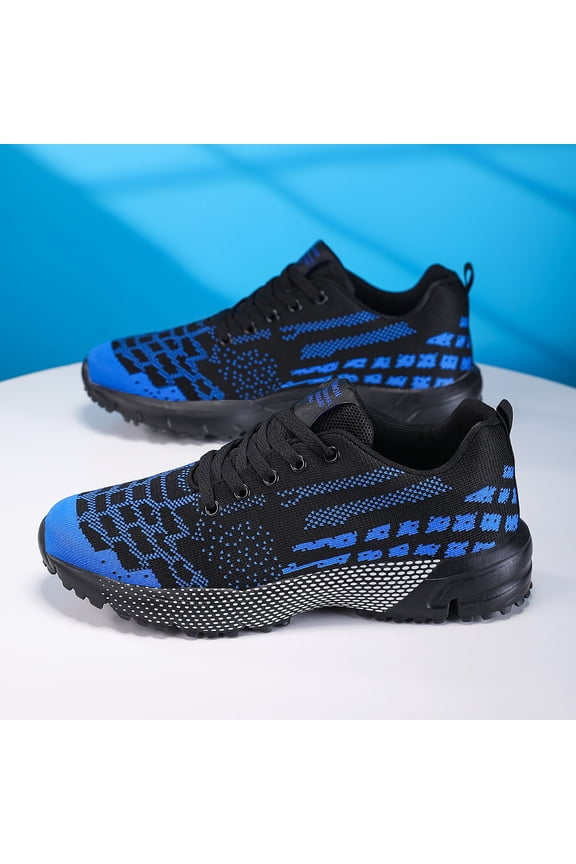 Men's Mesh Slip-On Walking Safety Shoes Lightweight Training Workout Athletic Gym Footwear Warehouse Industry Work Sneakers Platform Tennis Running Sneakers