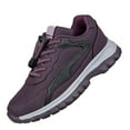 thumbnail image 1 of XIMIN Men's Orthopedic Non Slip Platform Sneaker with Quick Lace Waterproof Walking Slip on Wide Shoes Lightweight Comfort Casual Breathable Tennis Shoes (8, Purple), 1 of 5
