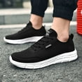 thumbnail image 1 of XIMIN Men's Running Shoes Mesh Breathable Tennis Shoes Invisible Height Increasing Elevator Casual Shoes Lightweight Walking Sneakers Comfortable for Gym, 1 of 8