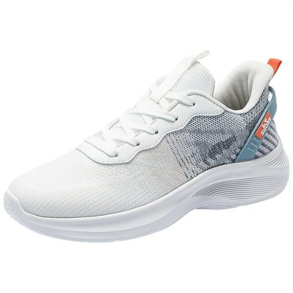 XIMIN Men's Slip On Walking Running Shoes Breathable Mesh Comfortable Lightweight Walking Shoes Workout Athletic Gym Non Slip Sport Sneakers Plus Size Shoes