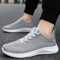 thumbnail image 1 of XIMIN Mens Running Shoes with Soft Sole Cushion Slip-On Tennis Walking Workout Athletic Sneakers Lightweight Casual Sport Shoes Fashion Comfortable Sneakers, 1 of 9