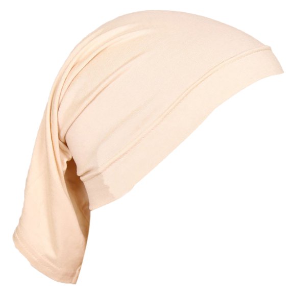 XIMIN Solid Women Chemo Hat Stretchy Turban Beanie,Pre Tied Chemo Head Scarf Beanie Cover Cap for Women Hair Loss Scarf Stretch Baseball Caps