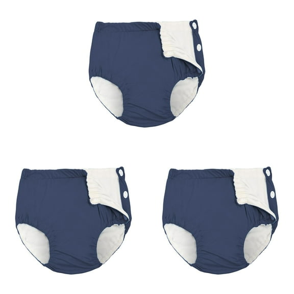 XIMIN Swim Diapers for Toddlers Reusable Swim Diapers Washable Baby Swim Diaper Toddler Unisex Swim Diaper Swimming Diaper Breathable (18-24 Months, Blue)