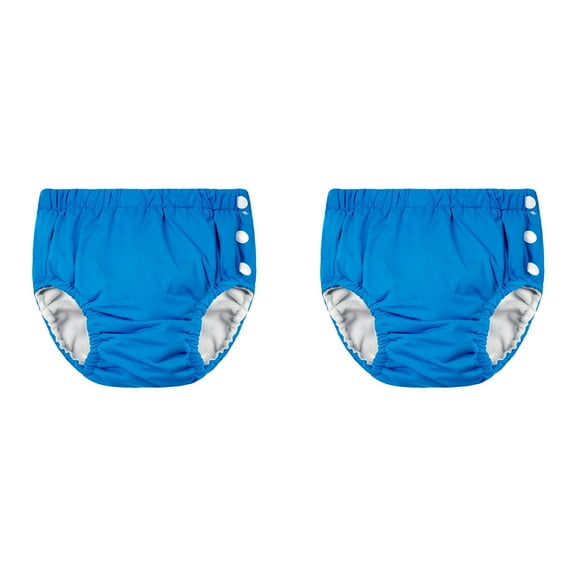 XIMIN Swim Diapers for Toddlers Reusable Swim Diapers Washable Baby Swim Diaper Toddler Unisex Swim Diaper Swimming Diaper Breathable (18-24 Months, Blue)