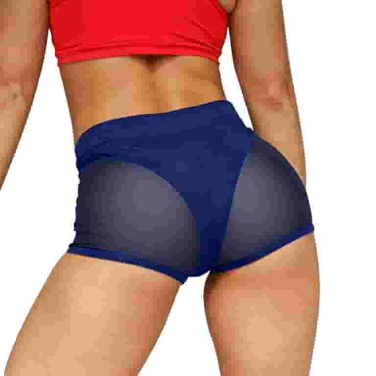 【人気商品】 Women's Shorts Outdoor Girls Teen XIMIN High Mesh Waisted Clothing