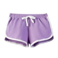 thumbnail image 1 of XIMIN Toddler Athletic Shorts Striped Drawstring Kids Running Cycling Gym Sport Cotton Soft Breathable Casual, 1 of 3