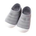 thumbnail image 1 of XIMIN Toddler Boys Girls Sneaker Slip on Shoes Toddler Girls Boys Shoes Sneakers Flat Bottom Non Slip Half Open Toe Slip Breathable Soft Shoes, 1 of 5