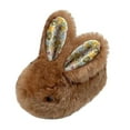 thumbnail image 1 of XIMIN Toddler Slippers Boy Girl Bunny Slippers Plush Rabbit Fuzzy Furry House Slippers Cute Non-Slip Warm Winter Shoes Suitable for Indoor and Outdoor Kids Winter Warm Slippers, 1 of 6