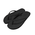 thumbnail image 1 of XIMIN Vegan Leather Flip Flops for Women Footwear - Memory Foam Flats Sandals for Women 2025 - Lightweight Sandals Summer Beach Essentials Slides (8.5, Black), 1 of 7