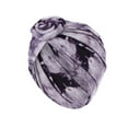 thumbnail image 1 of XIMIN Women Casual Hat Women's Wrap Head Cap Popular Tie Dye Swirl Turban Cap Maternity Moon Cap Elastic Cancer Cap for Women with Hair Loss, 1 of 5