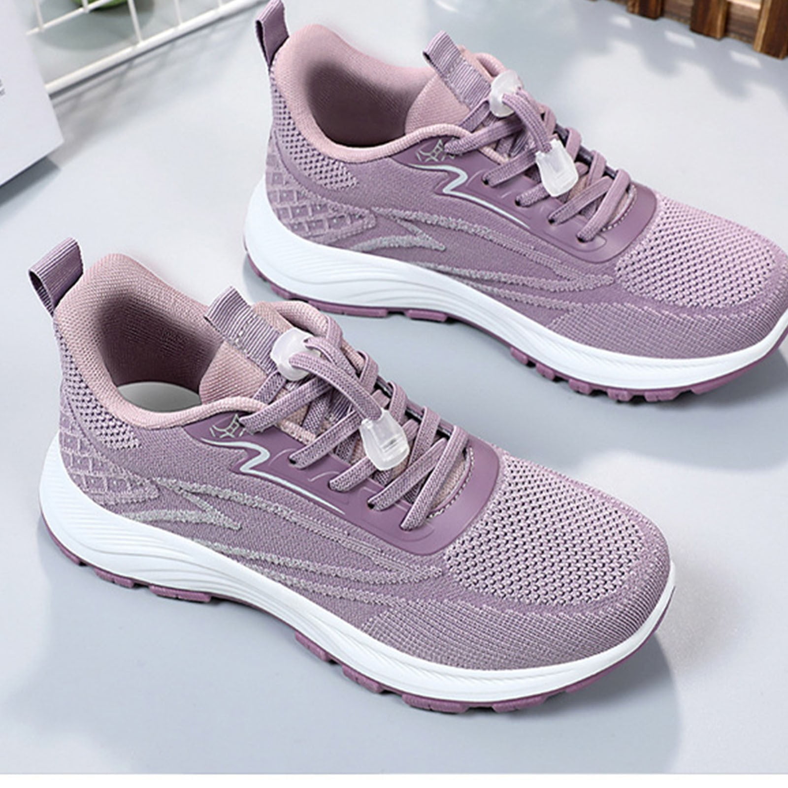 BGXW Running Shoes For Men & Women - Breathable Mesh Sneakers With Anti-Slip Sole