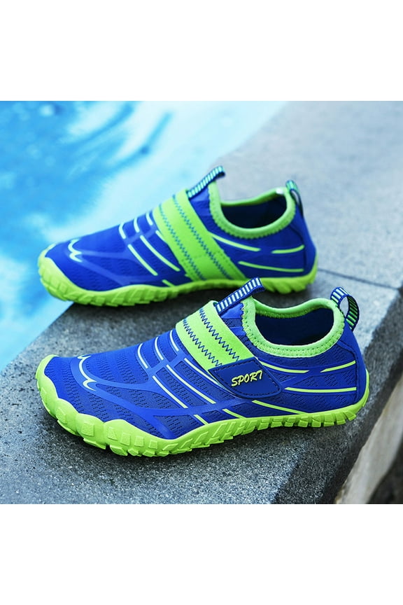 Women Men Slip On Adult Water Shoes Swim Wide Toe Box Beach Pool Boat Shoe Hiking Camping Hiking Swim Fishing Aqua Socks Quick Dry Barefoot Shoes