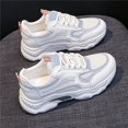 thumbnail image 1 of XIMIN Women's Sports Shoes - Breathable Mesh Sneakers for Spring Summer Fall, Lightweight Casual Fashion Walking Shoes (Orange, 6.5), 1 of 8