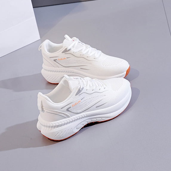 XIMIN Women's Tennis Walking Shoes Comfortable Running Walking Shoes Breathable Non-Slip Workout Gym Soften Wear Resistant Cross Training Athletic Sneakers