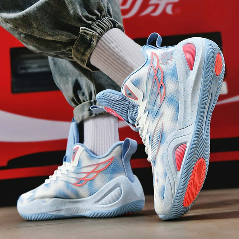 XIMIN Womens Mens Basketball Shoes Breathable Lightweight Fashion