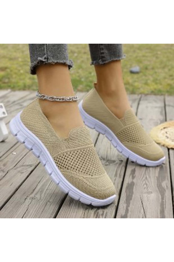 Womens Orthopedic Shoes Sale Walking Outdoor Slip-on Orthopedic Diabetic Shoes with Arch Support Air Cushion Lightweight Platform Trainers Summer Casual Sneaker