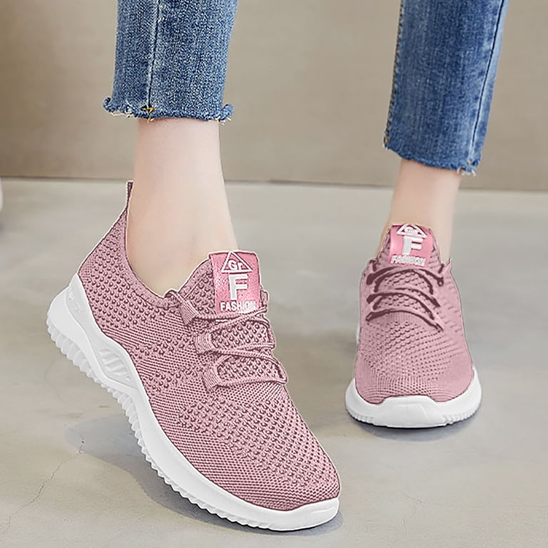 Slip On Running Shoes Lightweight Breathable Mesh Workout Gym Sneakers Non Slip XIMIN Womens Slip On Shoes Ultra Lightweight Breathable  main image 4