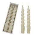 thumbnail image 1 of XINAOBAOLUO 7.5 inch Unscented Candles White Taper Candles Dripless Candle Sticks Smokeless Candles Pack of 2, 1 of 8