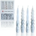 thumbnail image 1 of XINAOBAOLUO Gray Taper Candles - Unsecented Dripless(2 Pack), 1 of 6