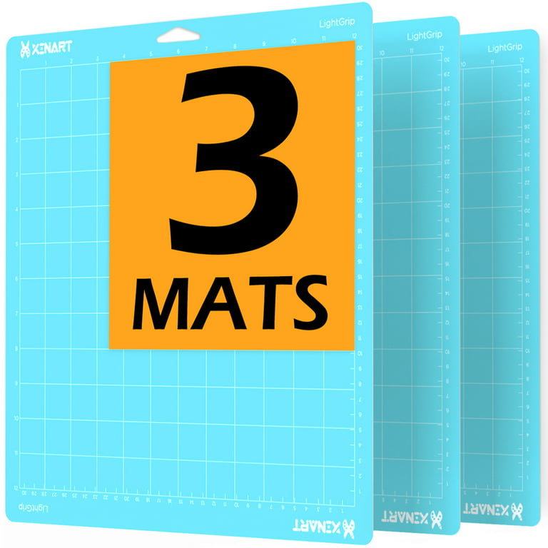 Buy 12x12 Inch Cutting Mat for Cricut Maker 3/Maker/Explore 3/Air  2/Air/One(LightGrip, 3 Pack) Light Adhesive Sticky Quilting Cricket Cutting  Mats for Cricut Online at desertcartKUWAIT