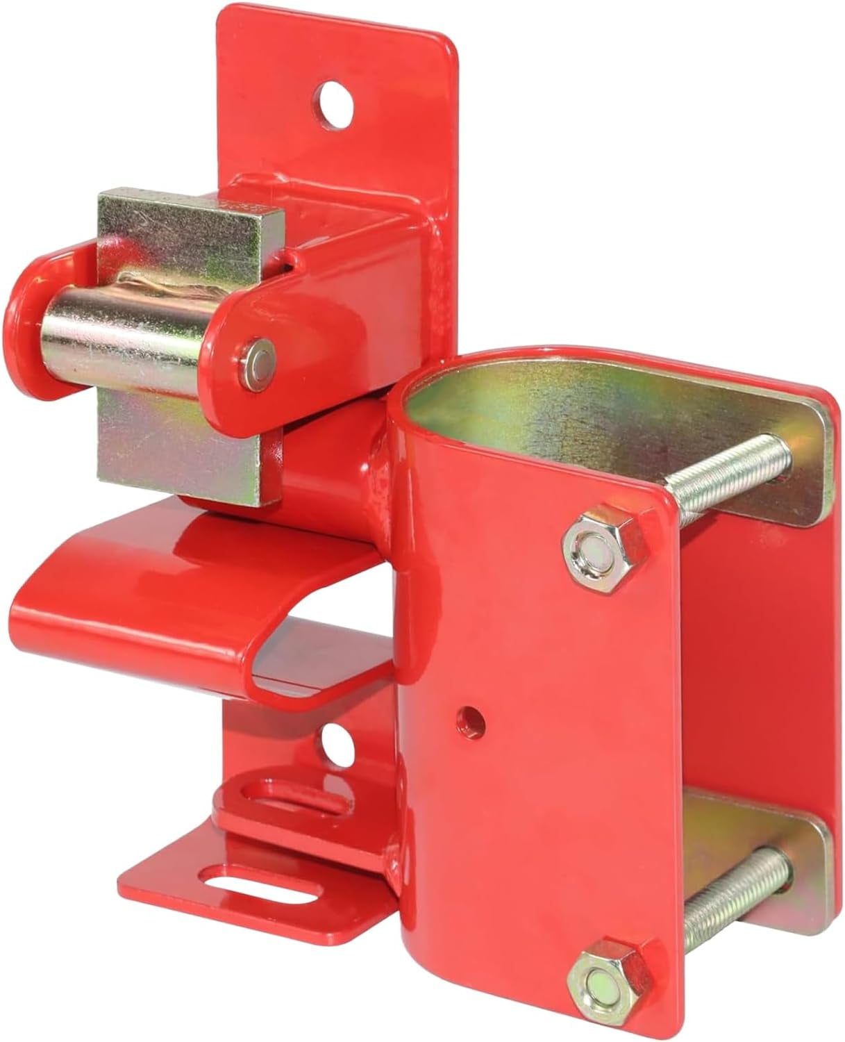 XINDUO-One Way Lockable Gate Latch for Metal Gates with 1-5/8