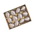 thumbnail image 1 of XINGAG 12Pack Satin Wrapped Christmas Ball Ornaments, Soft Fabric Hanging Spheres Pendant With Shiny Glitter Finish for Xmas Tree Holiday Party Home Decoration, 1 of 9