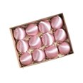 thumbnail image 1 of XINGAG 12Pack Satin Wrapped Christmas Ball Ornaments, Soft Fabric Hanging Spheres Pendant With Shiny Glitter Finish for Xmas Tree Holiday Party Home Decoration, 1 of 8