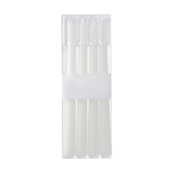 XINGAG 4Pcs Tall Taper Candles Dripless Candlesticks, Long Candle Sticks for Valentine's Day, Dinner, Party, Birthday, Wedding and Home Decoration