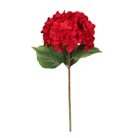 XINGAG Artificial Flowers Realistic Green 24 Inch Hydrangea Leaves Lifelike And Resembling Hydrangeas Bouquets Mother's Day for Summer Spring Decor Simulated Floral