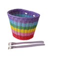 thumbnail image 1 of XINGAG Bike Basket, Front Bicycle Basket, Wicker Bike Front Basket, Rattan Woven Scooter Basket with Adjustable Straps for Adult Boys Girls Outdoor Riding, 1 of 9