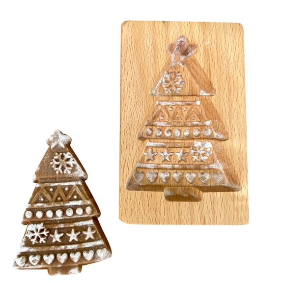 XINGAG Cake Pans 1-Pack Christmas Tree Biscuits Biscuits Molds Bakerys Christmas Pressing Flower Molding Craft Decoration Baking Tool Moulds