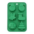 thumbnail image 1 of XINGAG Christmas Silicone Mold, Christmas Chocolate Mold, Candy Tray Baking Mold for Candy, Jello, Ice Cubes, Wax Melts, Soap & Candle Making, 1 of 5