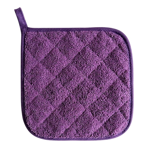 XINGAG Cotton Pot Holders, Hot Pads for Kitchen, Quilted Heat Resistant Square Pot Holders with Hanging Loop, Ideal for Cooking Baking Kitchen Countertop Protection