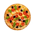 thumbnail image 1 of XINGAG Novelty Pizza Shaped Blanket, Funny Realistic Food Warm Throw Blanket, Soft Cozy Blanket for Sofa Bed, Unique Gift for Family Friends, 1 of 5