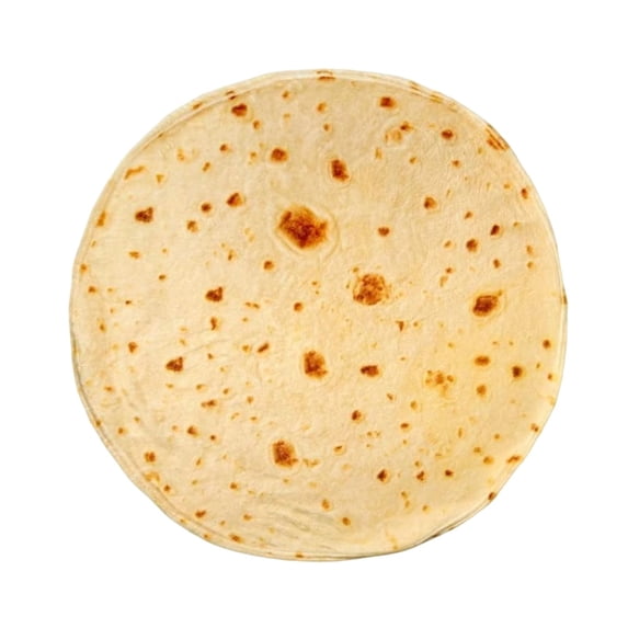 XINGAG Novelty Tortilla Wrap Shaped Blanket, Funny Realistic Food Warm Throw Blanket, Soft Cozy Blanket for Sofa Bed, Unique Gift for Family Friends