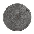 thumbnail image 1 of XINGAG Round Braided Placemat, Heat Resistant Table Mat, 14 Inch Place Mat for Indoor Outdoor Dining Use, 1 of 9