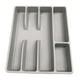thumbnail image 1 of XINGAG Silverware Organizer, Drawer Organizer Tray, Utensil Tray for Kitchen Drawer, Cutlery Storage for Kitchen, Flatware and Utensil Holder Divider for Spoons Forks Knives Tableware, 1 of 9