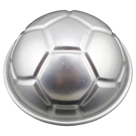 XINGAG Soccer Ball Baking Pan, Aluminum Chocolate Football Mold, Cookie Cutter for Boys Birthday Sports Party Baking Supplies