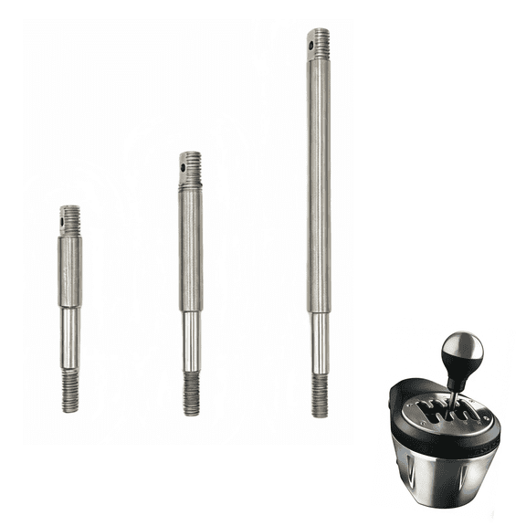 XINGBIRDS M91.25 Stainless Steel Gear Shifter Extension 75/95/140mm for Thrustmaster TH8A/TH8RS, Sim Racing Shifter Mod