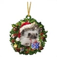 XINGLAN Christmas Decorations Outdoor Christmas Dog Christmas Tree