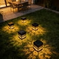 thumbnail image 1 of XINGXIANG Decorative Solar Mandala Lights, Solar Fence Lights Metal Solar Powered Outdoor Wall Deck Lights Sun Moon Theme Waterproof Fence Light for Garden Post Patio Backyard Yard Decor(Black1), 1 of 4