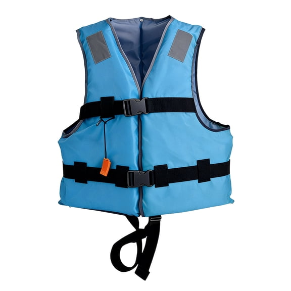 XINGXIANG Hardcore Life Jacket Paddle Vest; Coast Guard Approved Type III PFD Life Vest Flotation Device; Jet ski, Wakeboard, Kayak; Ideal Extra Life Jacket for Your Pontoon Boat(Blue,XXL)