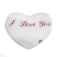 thumbnail image 1 of XINGXIANG Heart LED Pillow - Color Changing Glowing Throw Cushion, Valentine's Day Heart Pillow Romantic Gift with Soft Light, Battery Operated Mood Lighting Decor(White), 1 of 6