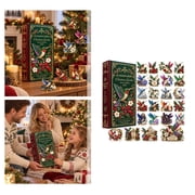 XINGXIANG - Hummingbirds Advent Calendar 2026, 24 2D Days Christmas Countdown Calendar