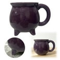 thumbnail image 1 of XINGXIANG Purple Witch Cauldron Halloween Mug Enchanting Ceramic Goblet Chalice for Brewing Halloween Party Spell Casting Themed Decor and Collectors, 1 of 6