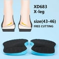 XINIFOOT Orthotic Insoles Posture Correcting Shoe Insole for Foot Alignment, Plantar Fasciitis